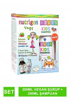 Nutrigen Vegy 200 ml ( Aquas Kids Şampuan Hediye )