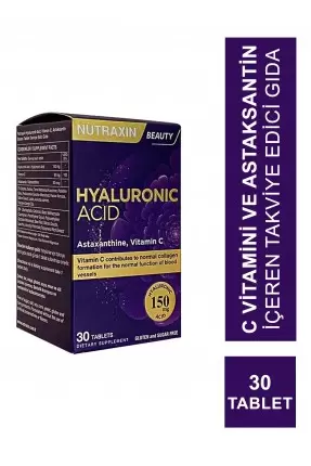 Nutraxin Hyaluronic Acid 30 Tablet