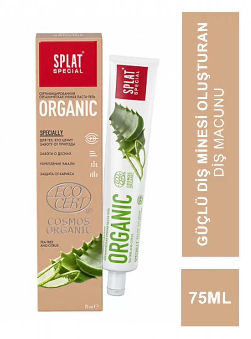 Splat Organic Aloe Vera Diş Macunu 75ml