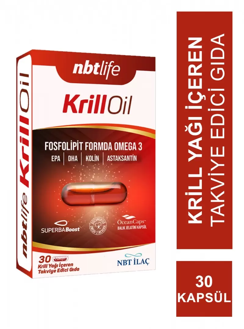 Nbt Life Krill Oil 30 Kapsül