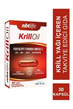 Nbt Life Krill Oil 30 Kapsül