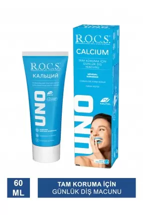 Rocs Calcium ( Kalsiyum ) Diş Macunu 60 ml