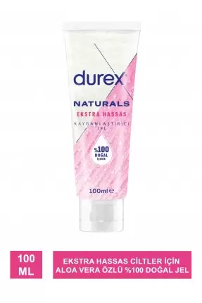 Durex Naturals Ektsra Hassas Jel 100 ml