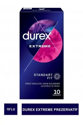 Durex Extreme Prezervatif 10'lu