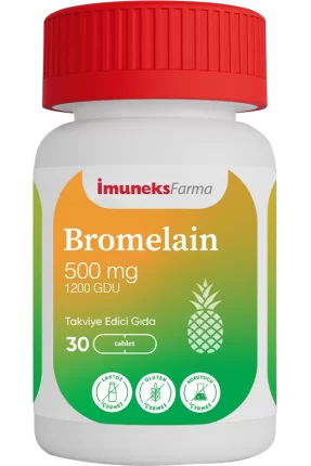 İmuneks Bromelain 500mg 30 Tablet