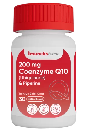 İmuneks Koenzim Q10 200mg 30 Kapsül