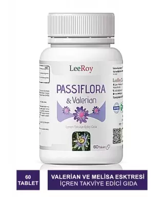 LeeRoy Passiflora & Valerian 60 Tablet