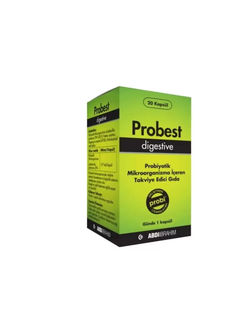 Probest Digestive 20 Kapsül