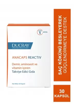 Ducray Anacaps Reactiv 30 Kapsül (S.K.T 07-2025)