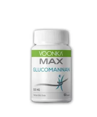 Voonka Max Glucomannan 500mg 60 Kapsül