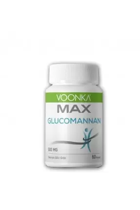 Voonka Max Glucomannan 500mg 60 Kapsül