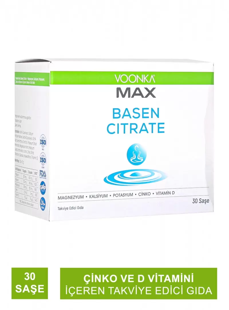 Voonka Max Basem Citrate 30 Saşe