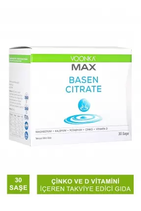 Voonka Max Basem Citrate 30 Saşe