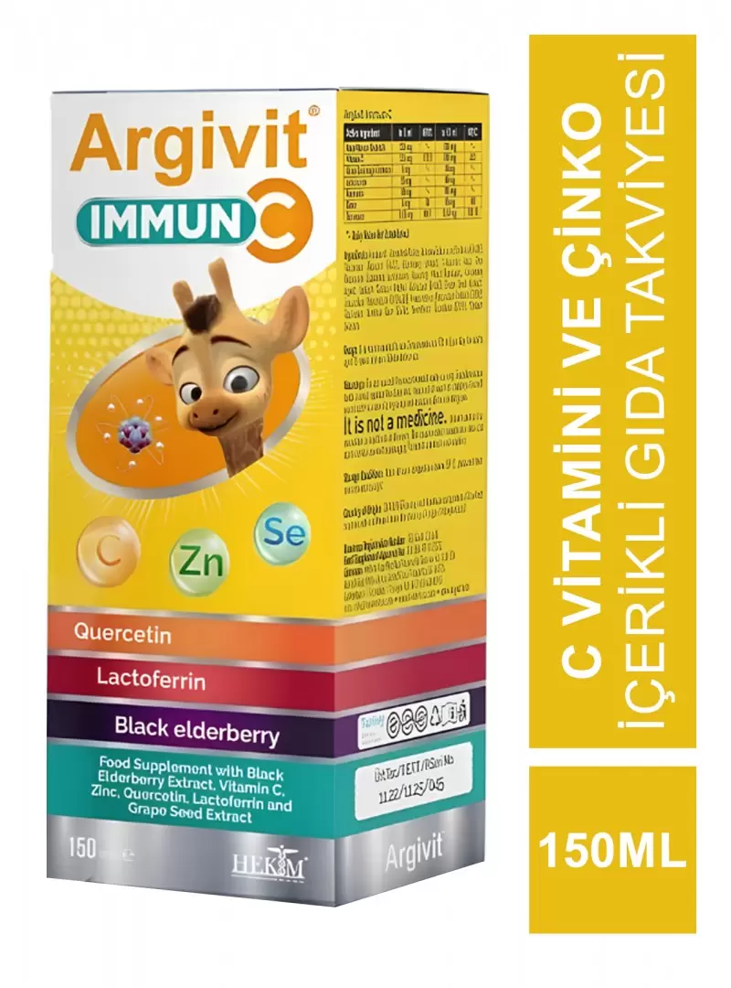 Argivit İmmun C Şurup 150 ml