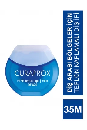 Curaprox DF 820 Teflon Diş İpi