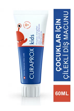 Curaprox Kids Çilek Aromalı Diş Macunu 60 ml