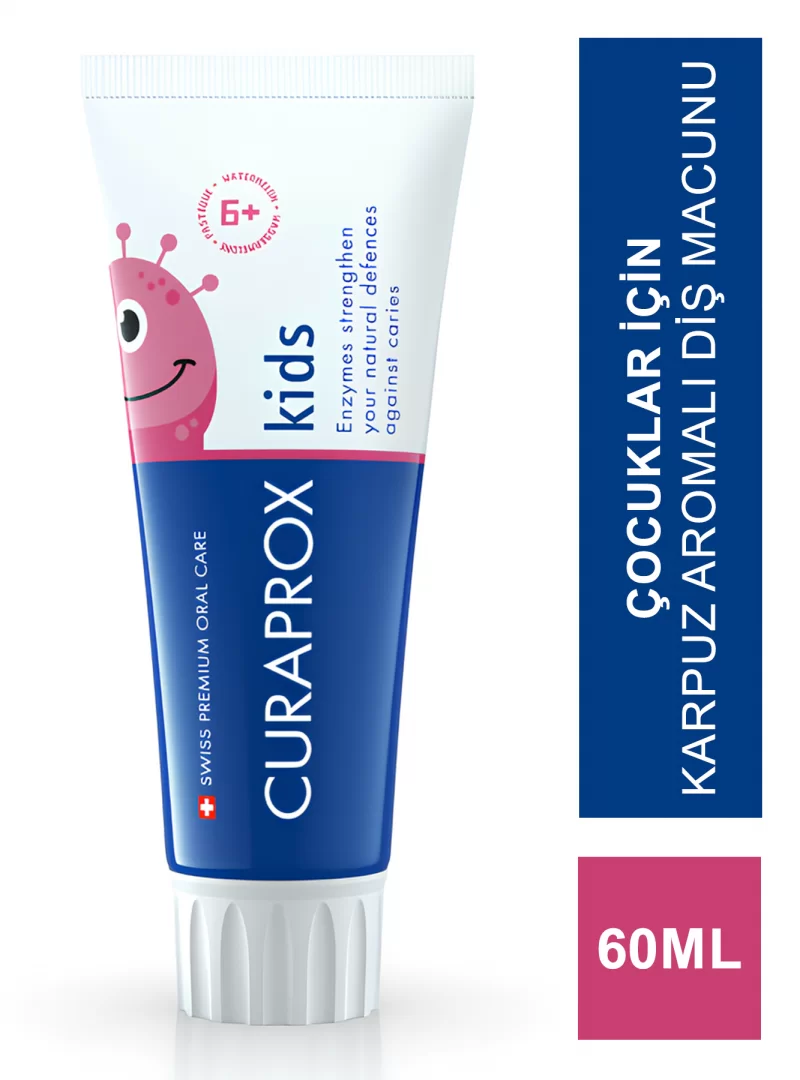 Curaprox Kids Karpuz Aromalı Diş Macunu 60 ml