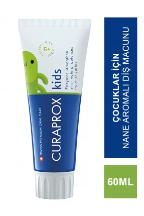 Curaprox Kids Nane Aromalı Diş Macunu 60 ml