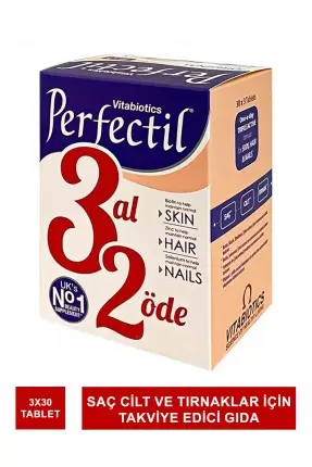 Vitabiotics Perfectil Skin , Hair , Nails 3Al2Öde 3x30 Tablet