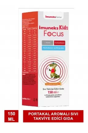 İmuneks Kids Focus 150 ml