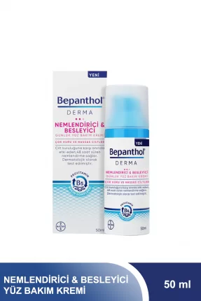 Outlet - Bepanthol Nemlendirici & Besleyici Yüz Bakım Kremi 50 ml