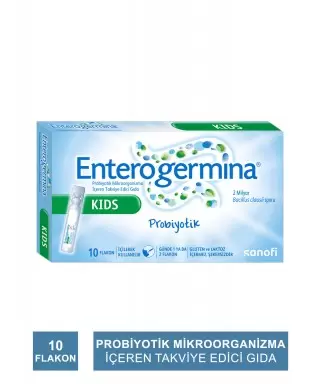 Enterogermina Kids 2-10 Yaş Probiyotik - 5 ml x 10 Flakon -