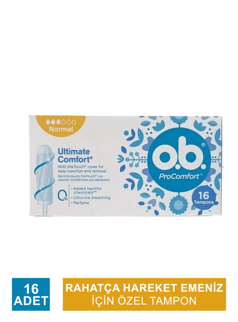 O.B. Pro Comfort Normal Tampon 16 Adet