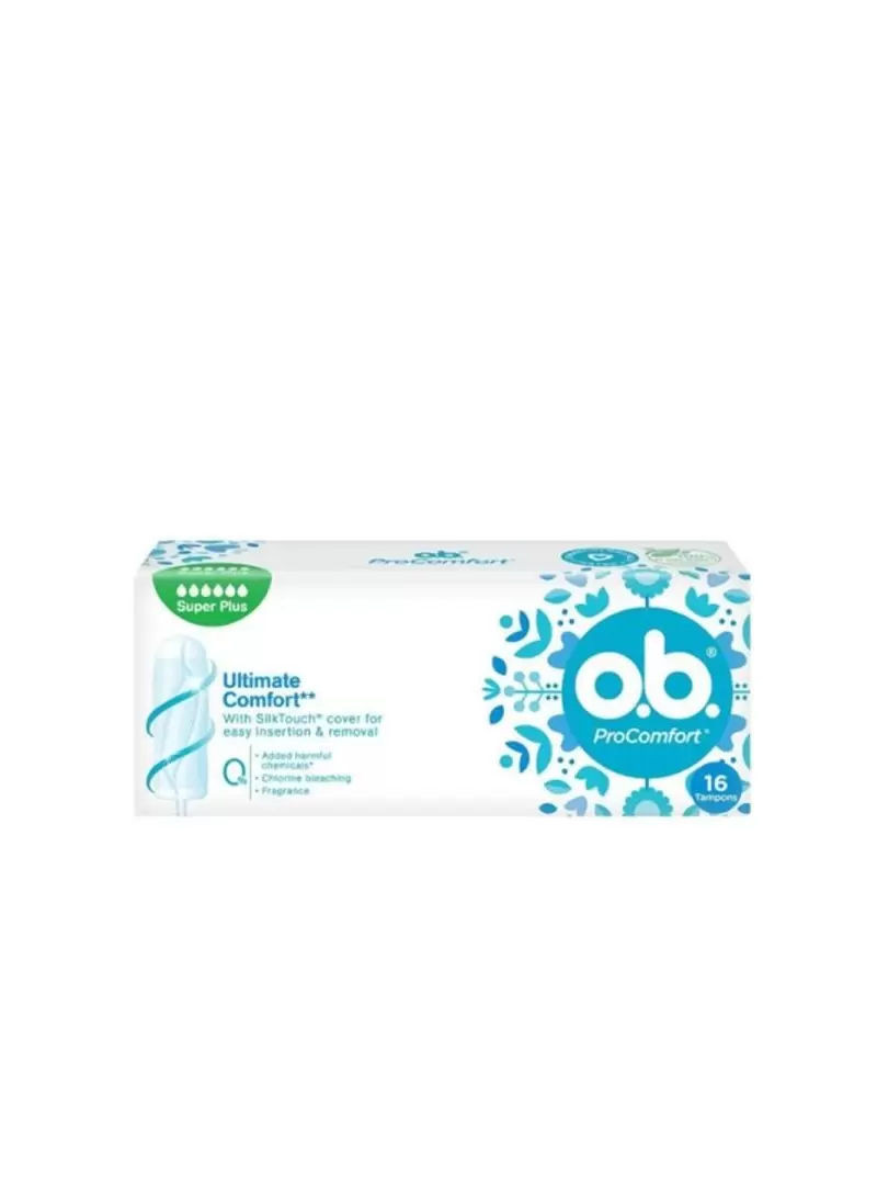 O.B. Pro Comfort Süper Plus Tampon 16 Adet