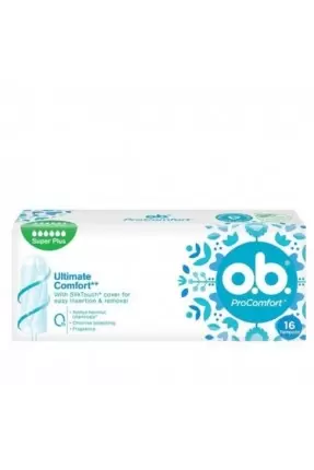 O.B. Pro Comfort Süper Plus Tampon 16 Adet