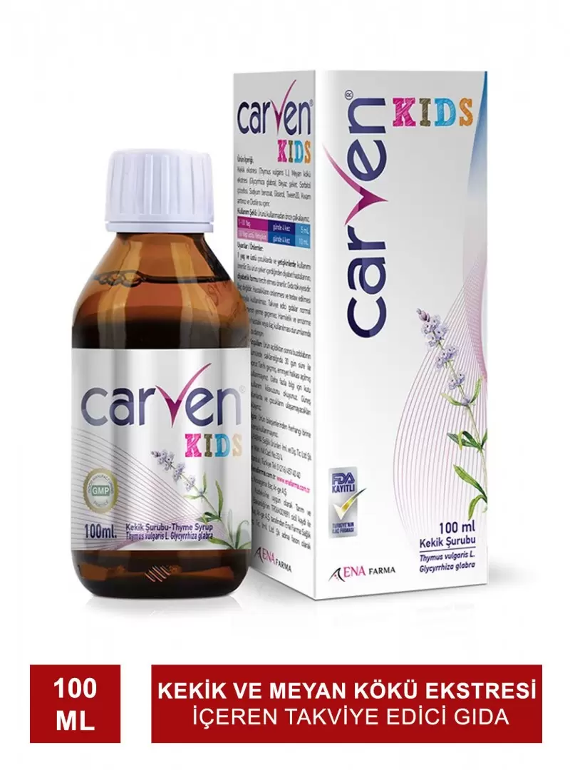 Carven Kids Kekik Takviye Edici Gıda 100ml