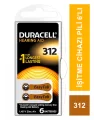 Duracell Activair İşitme Cihazı Pili 6'lı No: 312