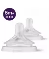 Philips Avent Natural Response Biberon Emziği 2'li 6+ Ay No: 5 ( SCY965/02)