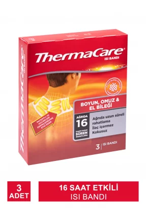 ThermaCare Boyun & Omuz ve El Bileği Isı Bandı 3 Adet