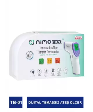 Nimo Med Dijital Temassız Ateş Ölçer - TB-01 -