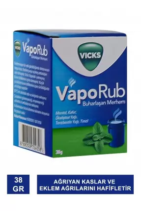 Vicks VapoRub Buharlaşan Merhem 38gr