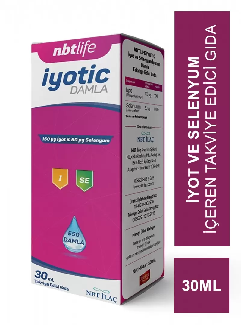 Nbt Life Iyotic 30 ml Damla