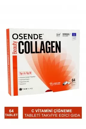 Osende Beauty Collagen 64 Çiğneme Tableti