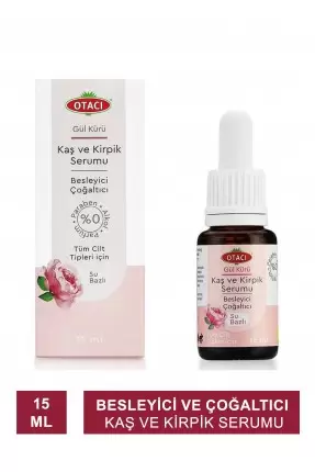 Otacı Gül Kürü Kaş ve Kirpik Serumu 15 ml