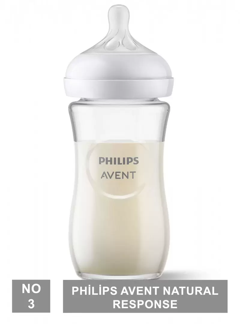 Philips Avent Natural Response 1+Ay NO:3 Cam Biberon ( SCY933/01 )