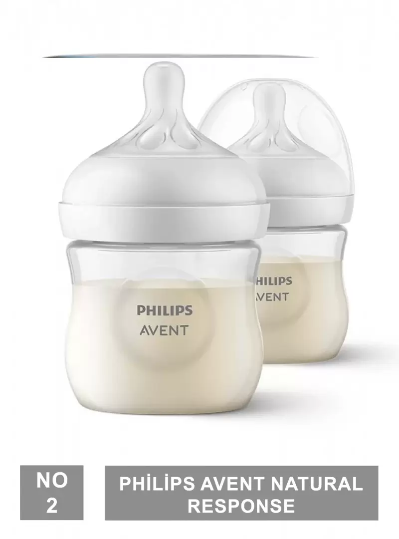 Philips Avent Natural Response 0+ Ay NO:2 2'li Biberon 2x125 ml (SCY900/02)