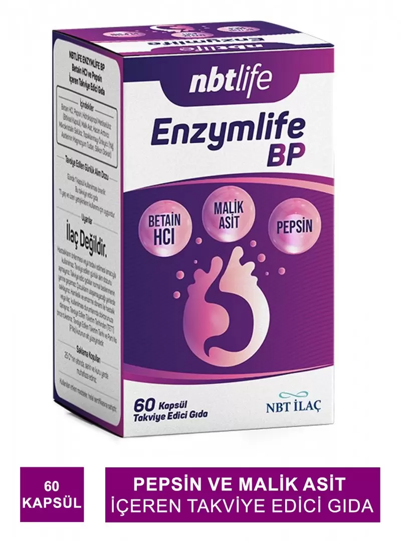 Nbt Life Enzymlife BP 60 Kapsül