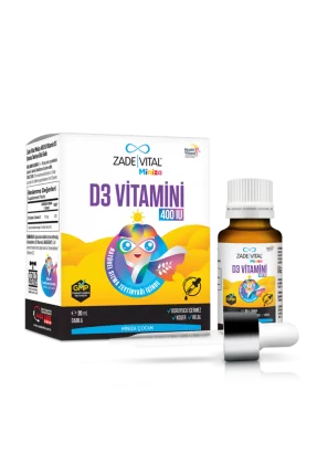 Zade Vital Miniza D3 Vitamin Damla 20 ml