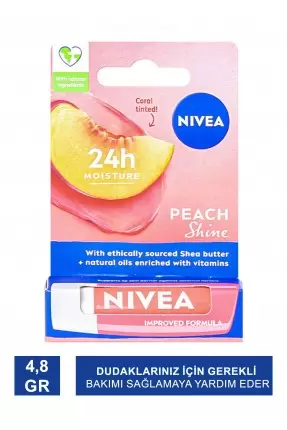 Nivea Peach Şeftali Lip Stick 4,8gr