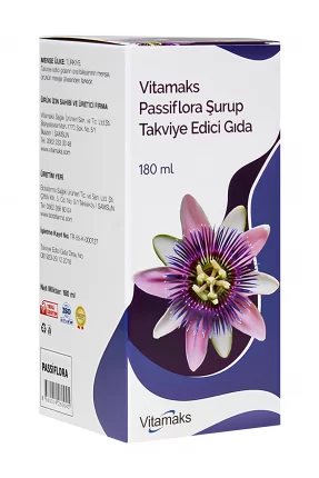 Vitamaks Passiflora Şurup 180 ml