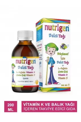 Nutrigen Balık Yağı 200 ml