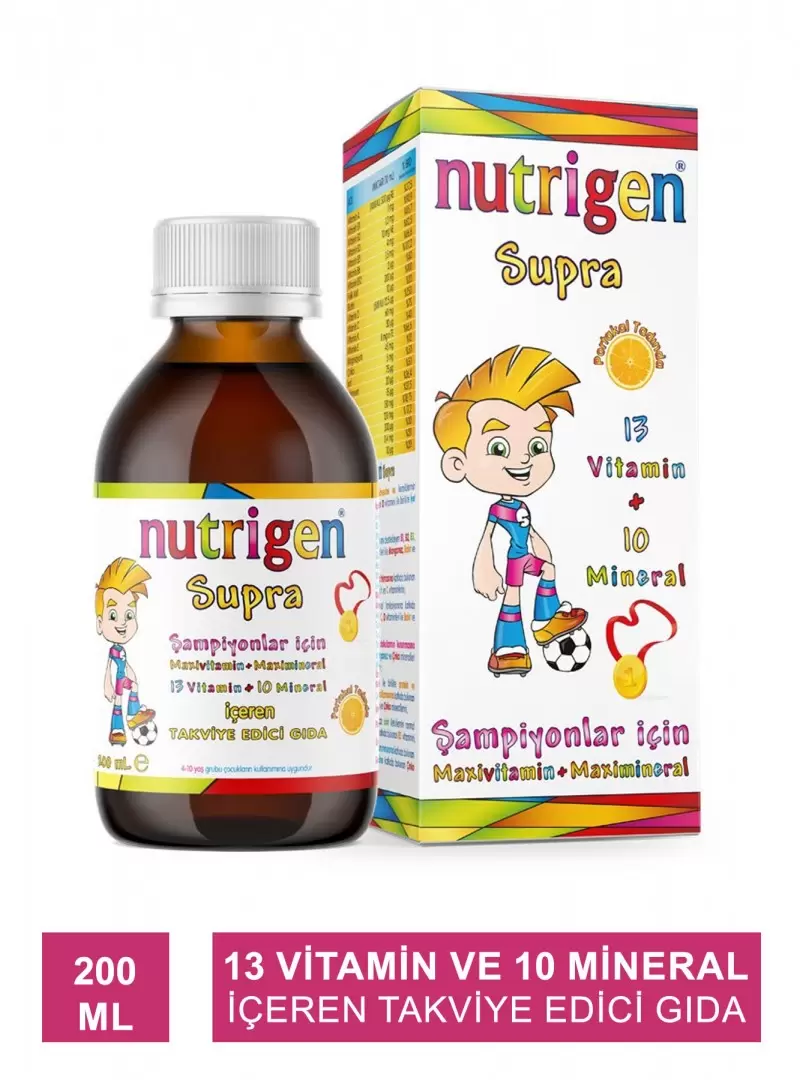 Nutrigen Supra Şurup 200 ml