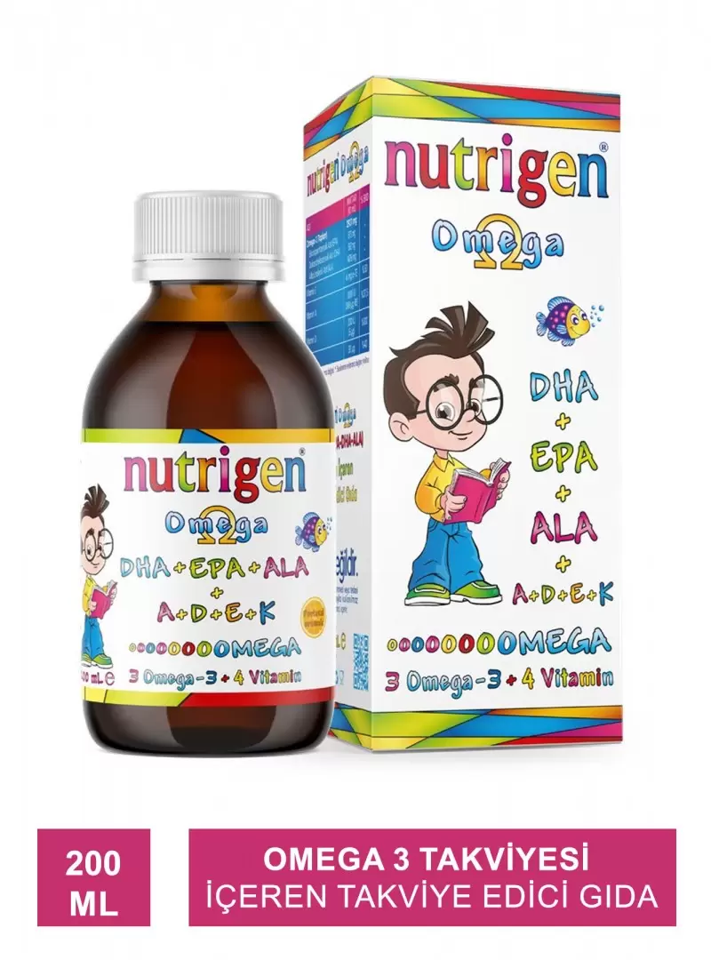 Nutrigen Omega 3 Şurup 200 ml