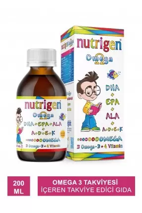 Nutrigen Omega 3 Şurup 200 ml