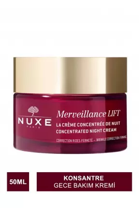 Nuxe Merveillance Lift Concentrated Night Cream 50 ml - Konsantre Gece Bakım Kremi