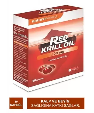 Red Krill Oil 500mg 30 Kapsül